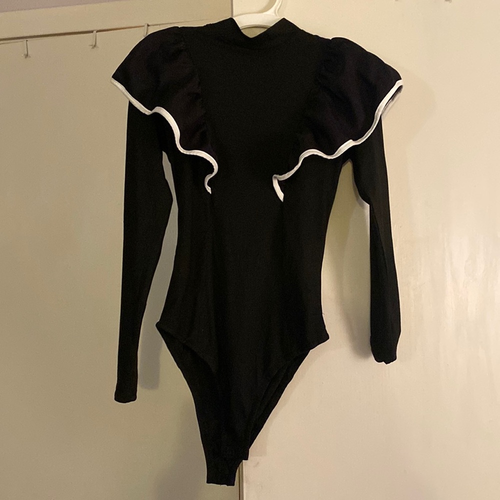 SHEIN bodysuit with ruffles